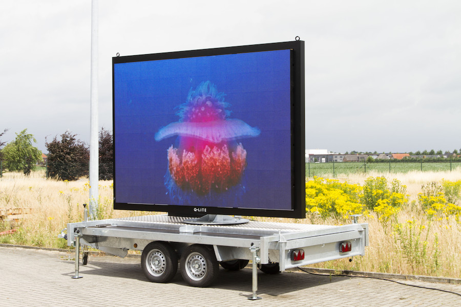 Mobiel led-scherm
