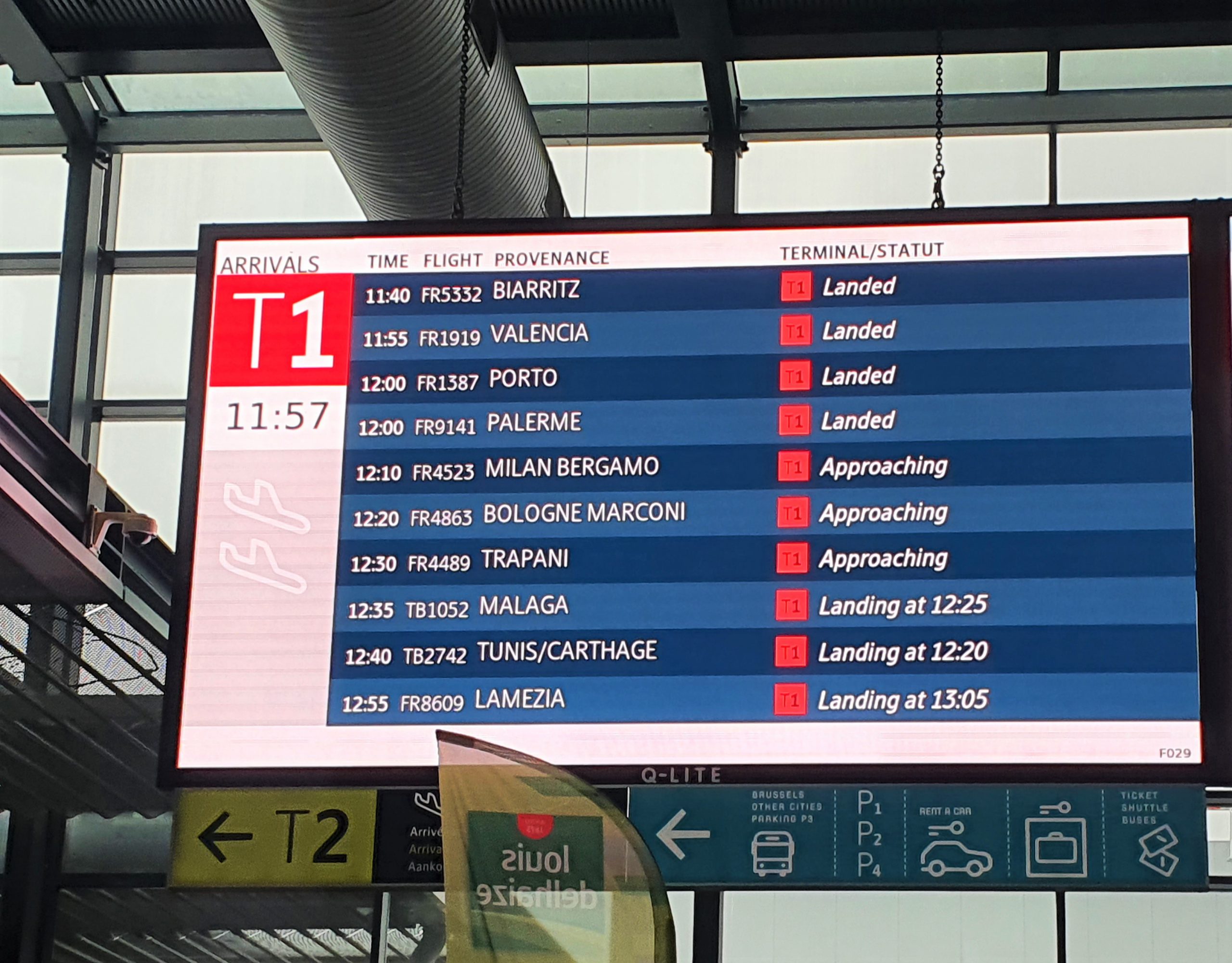 Charleroi Airport Qlite