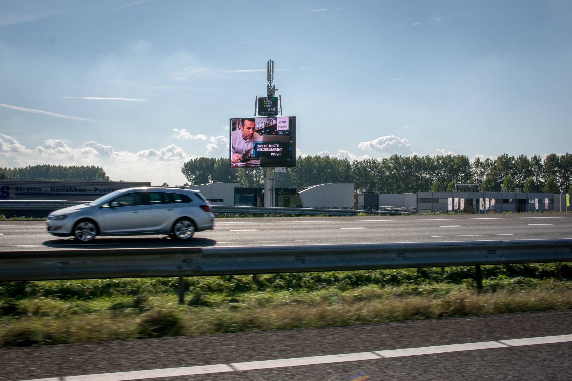 LED-reclamemast A58