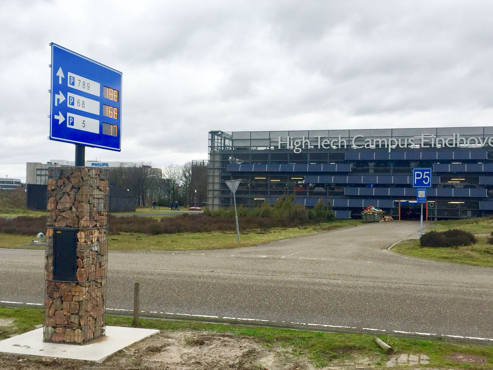 parkeergeleiding High Tech Campus Eindhoven
