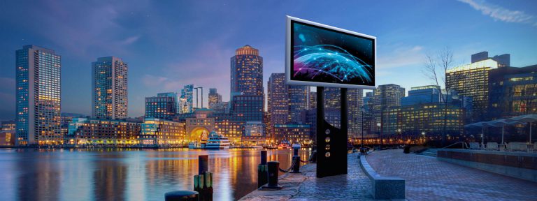 Q-LED TV City Display