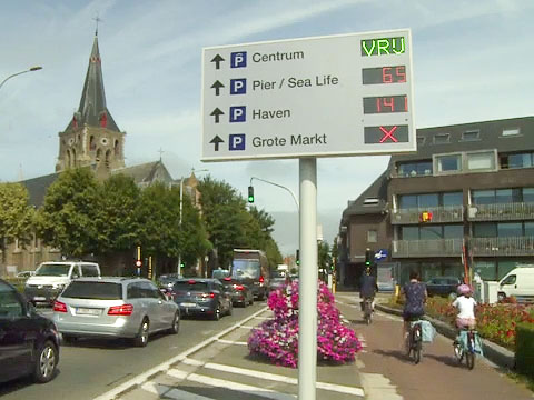 Parkeergeleiding Blankenberge