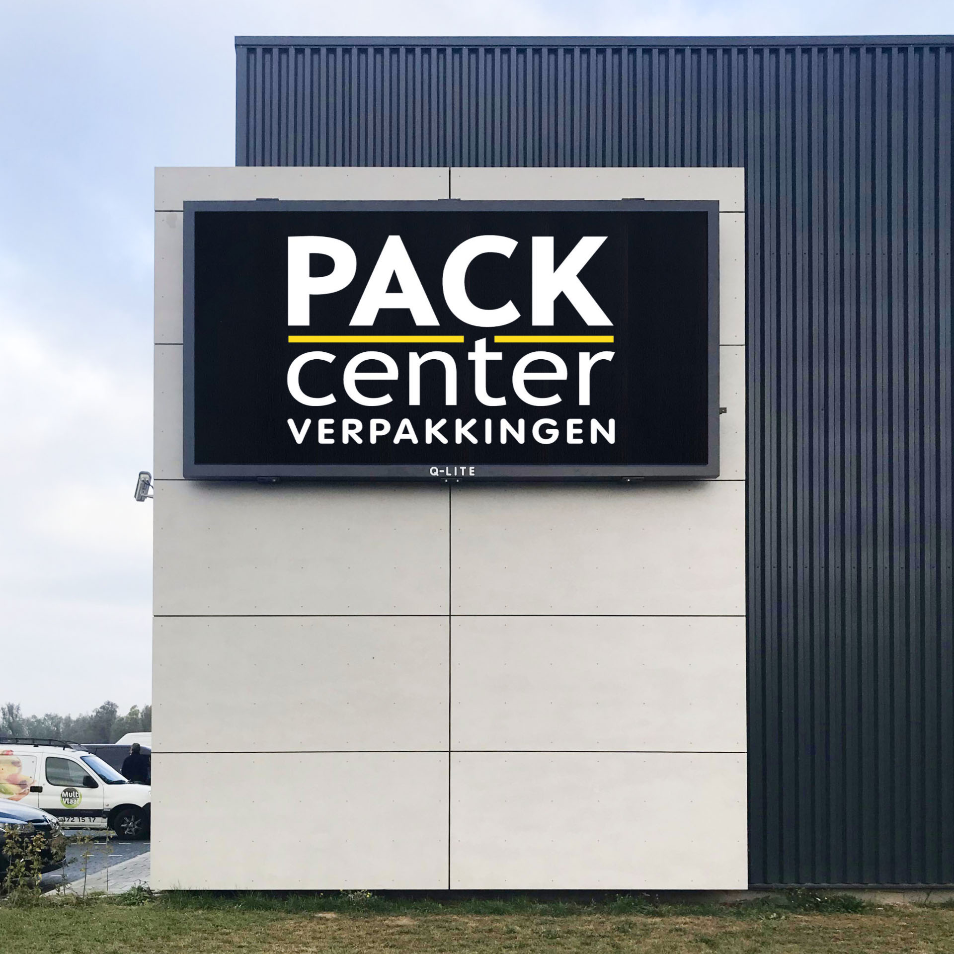LED display outdoor PACKcenter Duiven