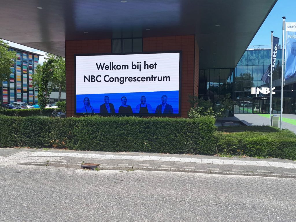 LED-scherm NBC Congrescentrum LED-display Outdoor LED