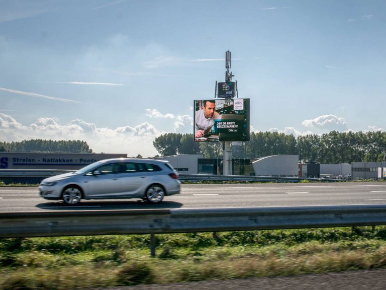 LED-reclamemast A58