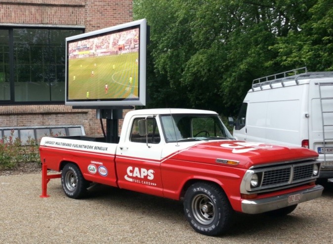 Mobiel LED-scherm LED-scherm Outdoor LED LED-display LED-trailer