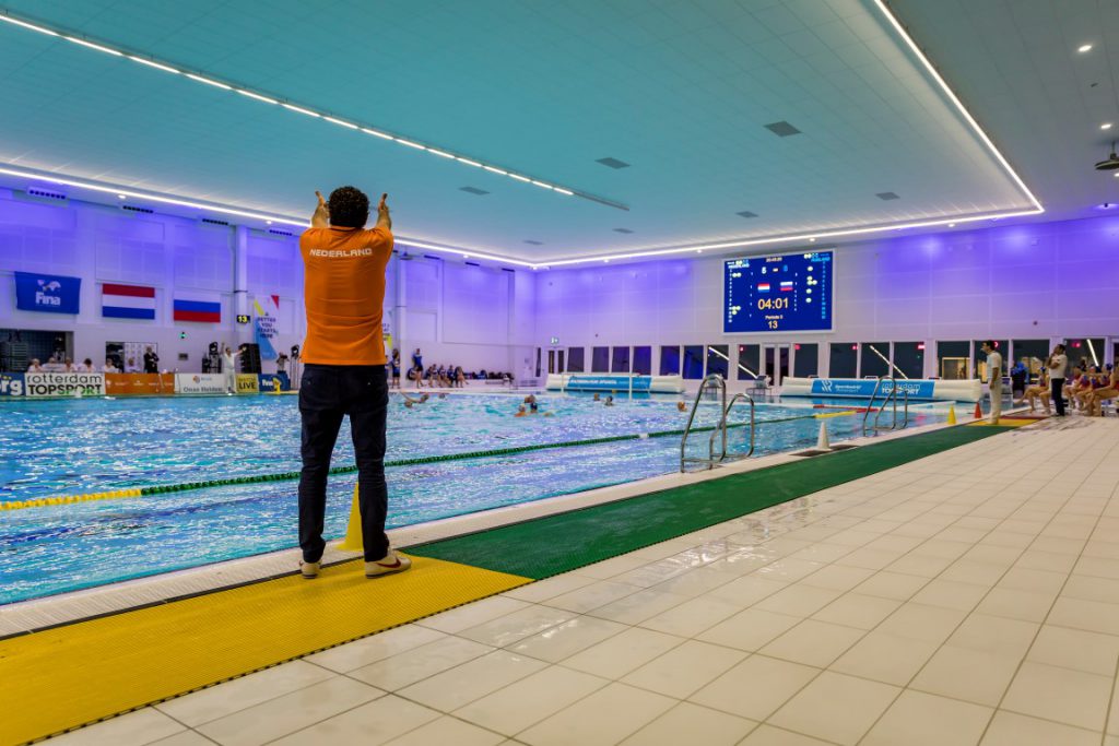 Zwemcentrum Rotterdam Multifunctioneel scorebordsysteem