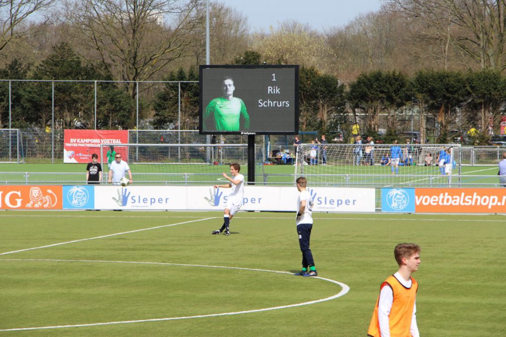 Kampong scorebord voetbal LED-display