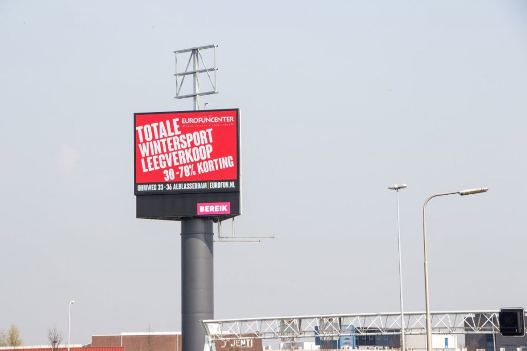 LED-scherm LED display Outdoor LED LED-reclamemast