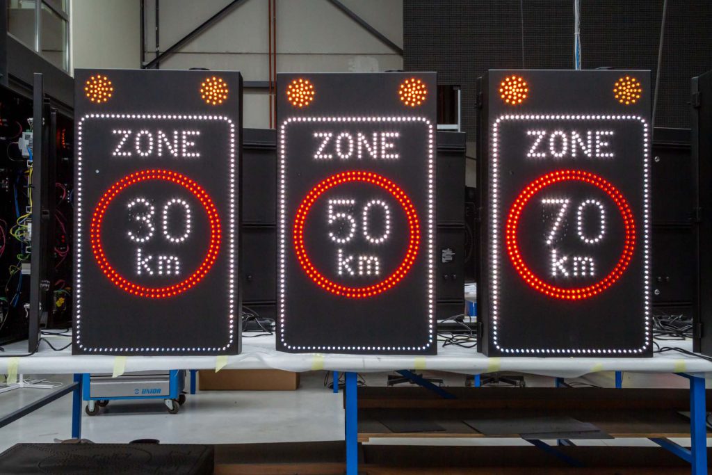 Zone 30 50 70 LED-display