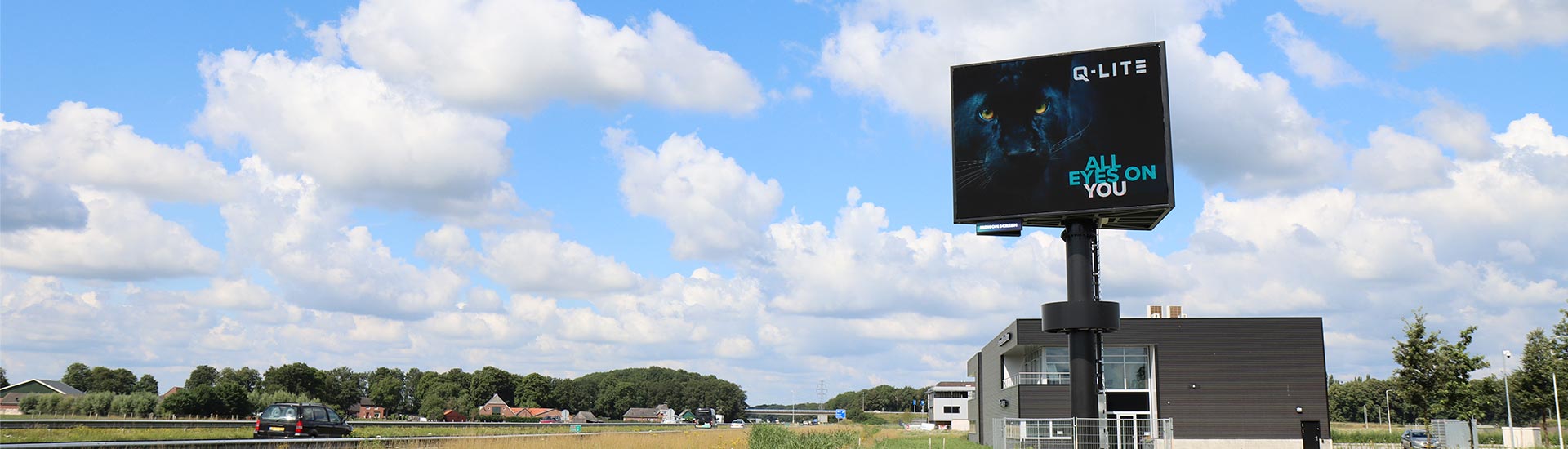 LED-scherm LED-display, Outdoor LED LED-Reclamemast