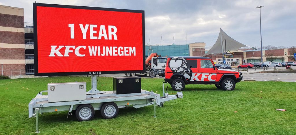 Mobiel LED-scherm LED-scherm Outdoor LED, LED-display LED-trailer