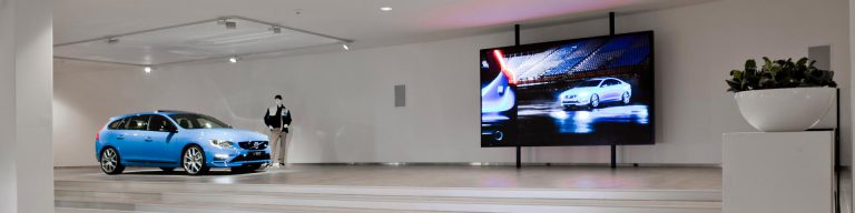 Volvo Beesd indoor LED-display