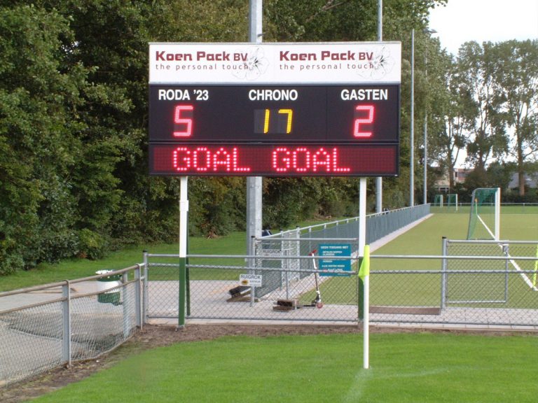 Q-lite scorenborden Voetbalscorebord-2