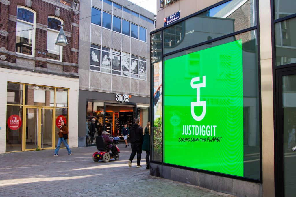 LED scherm Heuvelstraat Tilburg