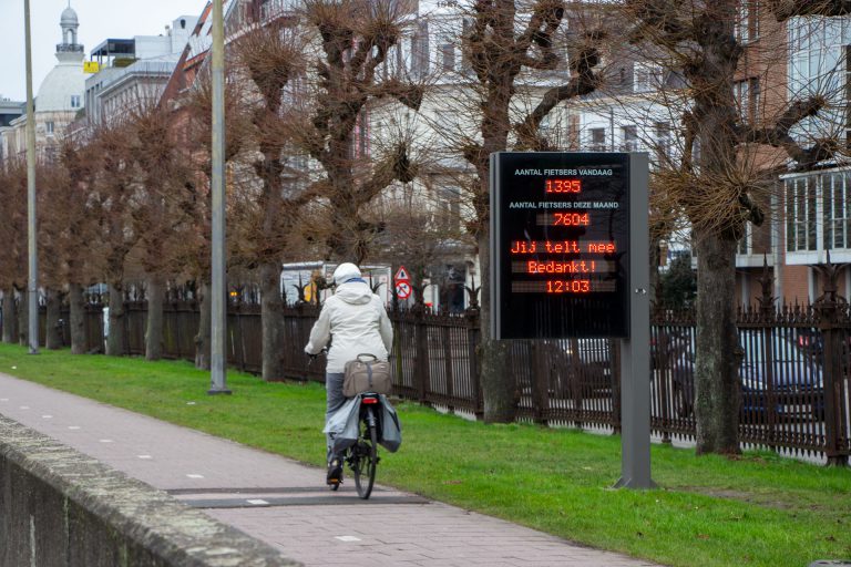 Fietsteldisplay Antwerpen