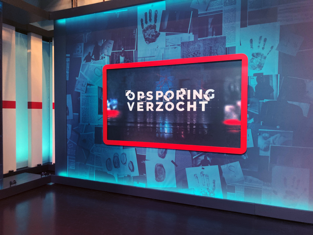 Indoor LED-display Avrotros Opsporing Verzocht