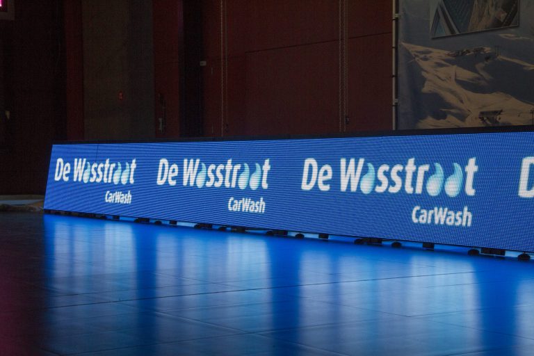 LED-boarding reclame en sporthallen