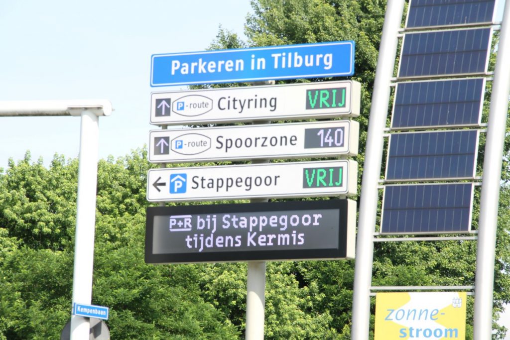 PRIS en parkeergeleiding Tilburg