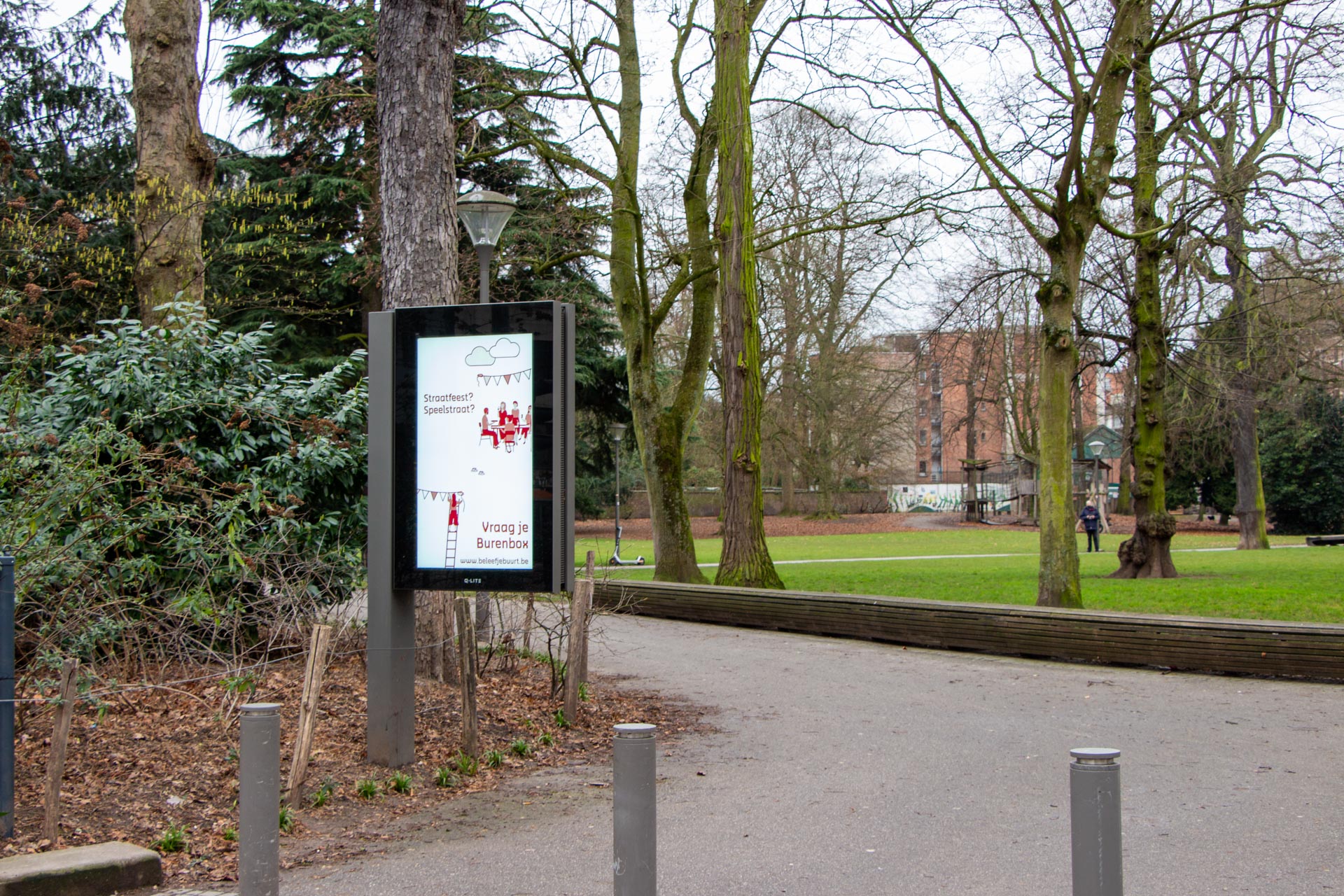 outdoor LCD Harmoniepark Antwerpen