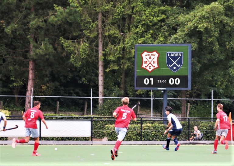 Hockey veld full colour LED scorebord