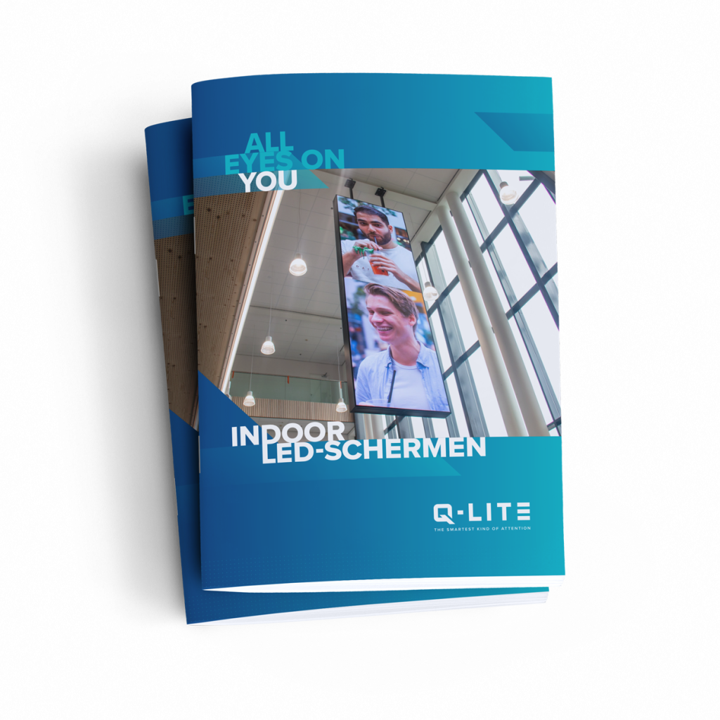 Mockup Brochure indoor LED