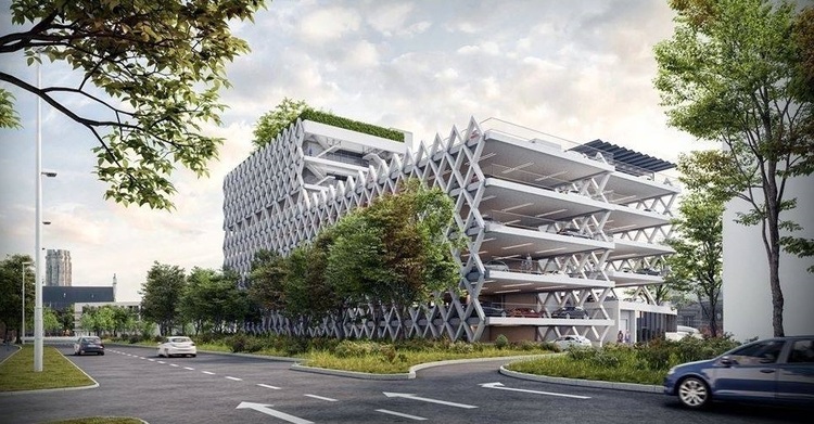 Keerdok-Mechelen-parking-render