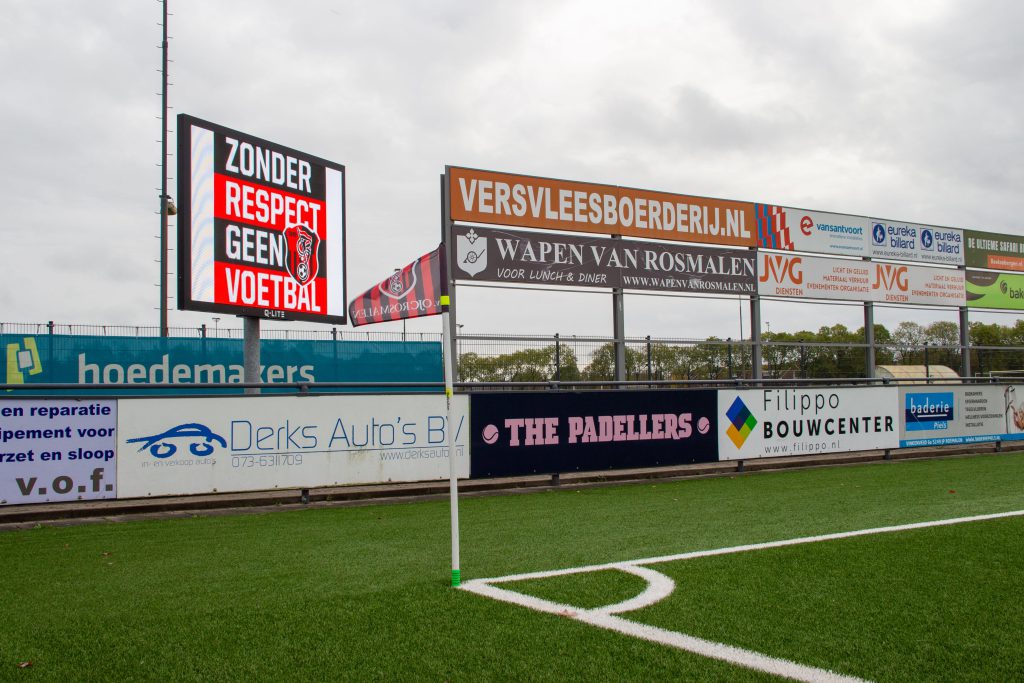 Outdoor LED-scorebord voor voetbalvereniging OJC-Rosmalen