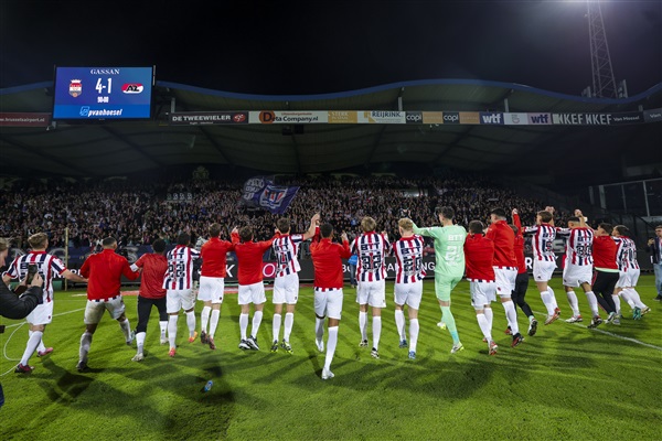 Voetbalmatch Willem II