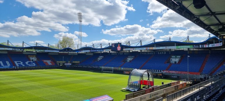 Stadion Willem II met ons scherm