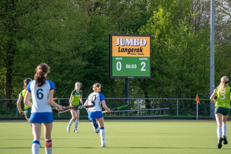 Jumbo Reclame scherm MHC Woerden
