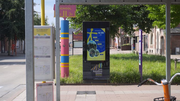 Zuil met Reclame Sint-Katelijne-Waver