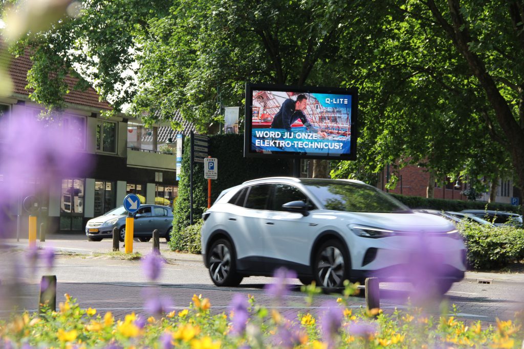 LED scherm met lokale informatie Baarle-Hertog