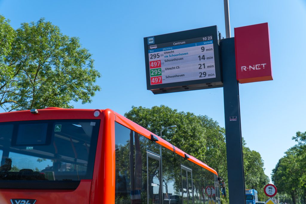 Haltedisplay R-net Schoonhoven