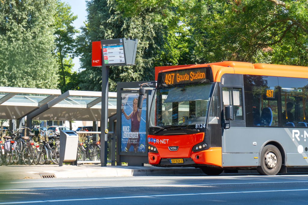 Haltedisplay Rnet Schoonhoven bus